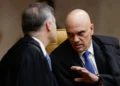 Exclusivo: Moraes e Mendonça batem boca e quase chegam às vias de fato no STF