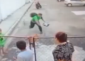 Homem arremessa pedra contra cachorro e assusta crianças em conjunto de Manaus; vídeo