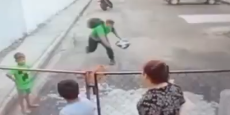Homem arremessa pedra contra cachorro e assusta crianças em conjunto de Manaus; vídeo