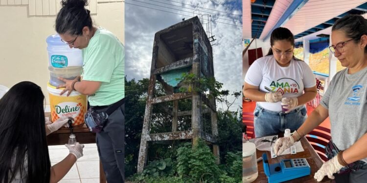 Pesquisadores descobrem falta de água potável em comunidade do Purus
