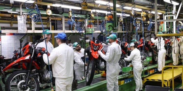 Produção de motocicletas no Polo de Manaus tem melhor resultado desde 2008