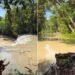 Água do Rio Urubu fica turva e Cachoeira Natal é fechada em Presidente Figueiredo