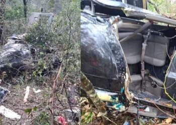 Helicóptero que caiu com cantor Rick é encontrado em SC; não há sobreviventes