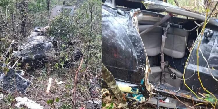 Helicóptero que caiu com cantor Rick é encontrado em SC; não há sobreviventes