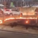 Incêndio atinge área de vegetação em avenida da zona norte de Manaus