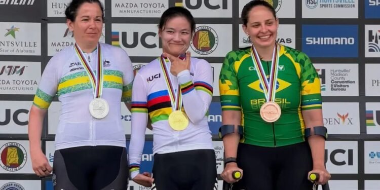 Brasil fecha Mundial de paraciclismo com cinco medalhas nos Estados Unidos