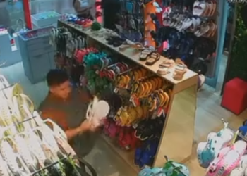 Furto de calçados gera prejuízo de R$ 7 mil em loja de shopping de Manaus