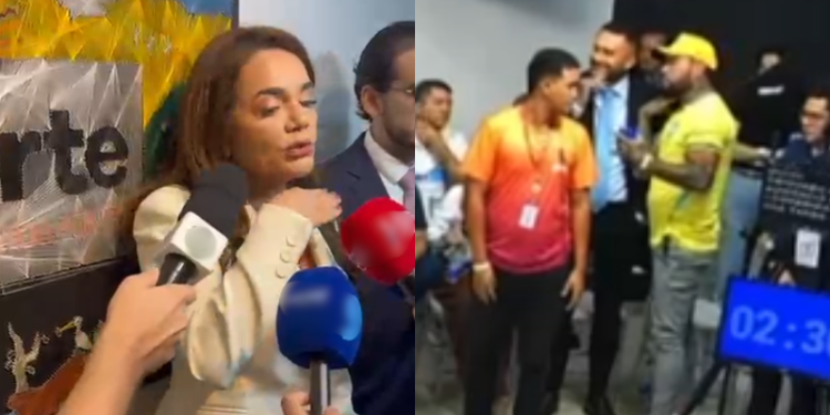 Alessandra Campelo acusa Kidson Maia de ameaçá-la com gesto