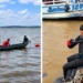 Bombeiros retomam buscas por homem desaparecido no Rio Amazonas, em Parintins