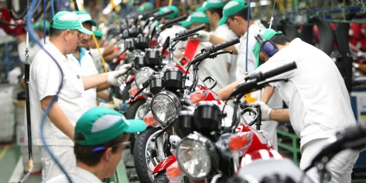 Indústria de motocicletas de Manaus bate recorde de produção em 2026