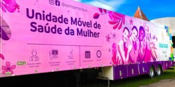 Carreta da Mulher amplia acesso a consultas e exames gratuitos em Manaus durante o Outubro Rosa