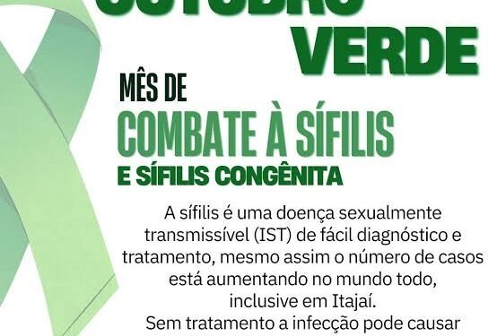 Manaus reforça ações de prevenção e combate à sífilis durante o Outubro Verde
