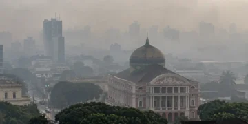Manaus registra níveis péssimos de qualidade do ar na manhã desta sexta-feira