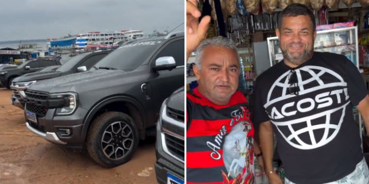 Amigos apostam duas S10 e cordões de ouro por Lula e Flávio