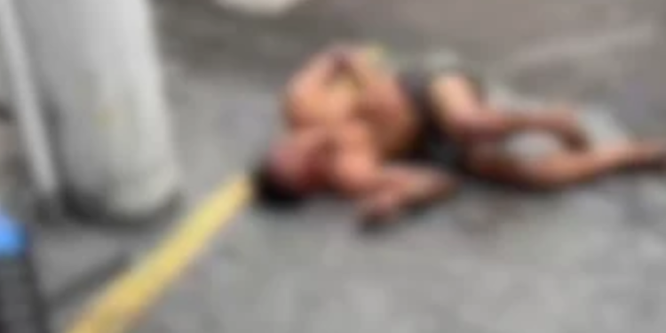 Suspeito de assaltos tenta se esconder debaixo de carro, mas é capturado e agredido na Betânia
