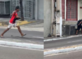 Dupla é flagrada caminhando com fiação furtada na Avenida Maceió