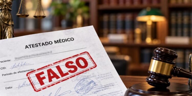Servidora pública é condenada por usar atestado médico falso para faltar ao trabalho