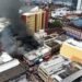 Incêndio atinge complexo de lojas no Centro de Manaus
