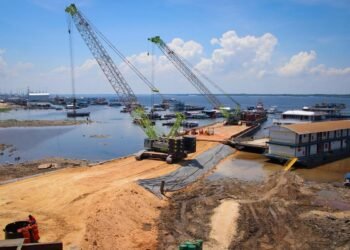 Porto da Manaus Moderna começa a sair do papel com início de obra de R$ 900 milhões