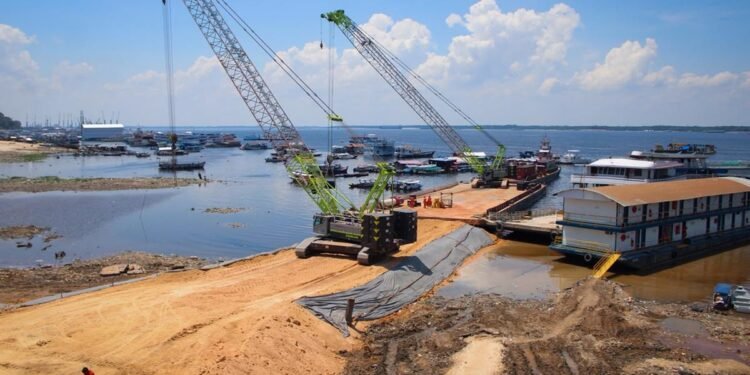 Porto da Manaus Moderna começa a sair do papel com início de obra de R$ 900 milhões