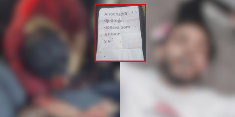 Bilhete deixado em carro pode revelar motivo de duplo homicídio em Manaus