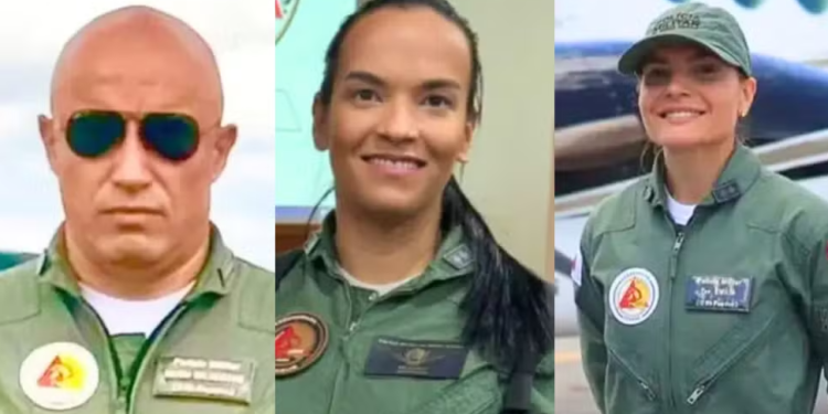Quem são os três militares da PM que morreram em queda de avião no MG