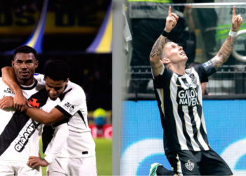 Vasco e Atlético-MG ficam a um passo de recolocar o Brasil no topo da Sul-Americana